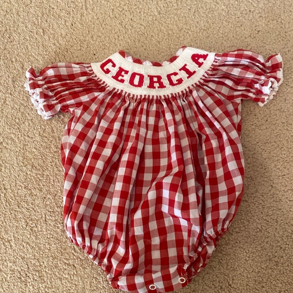 Georgia Baby smocked bubble